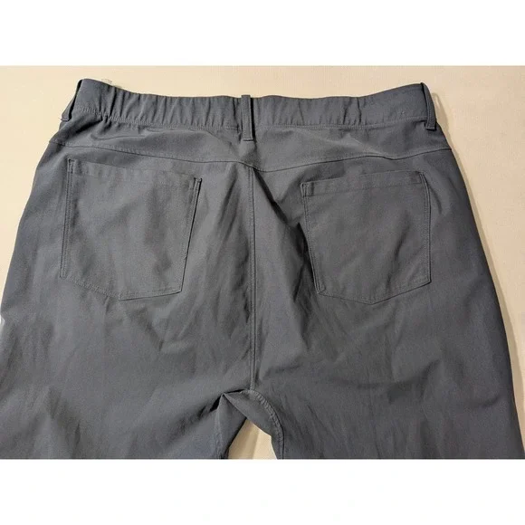 KARBON Lightweight Stretch Golf Chino Pants Mens 40 X 32 Navy Blue - Picture 3 of 7